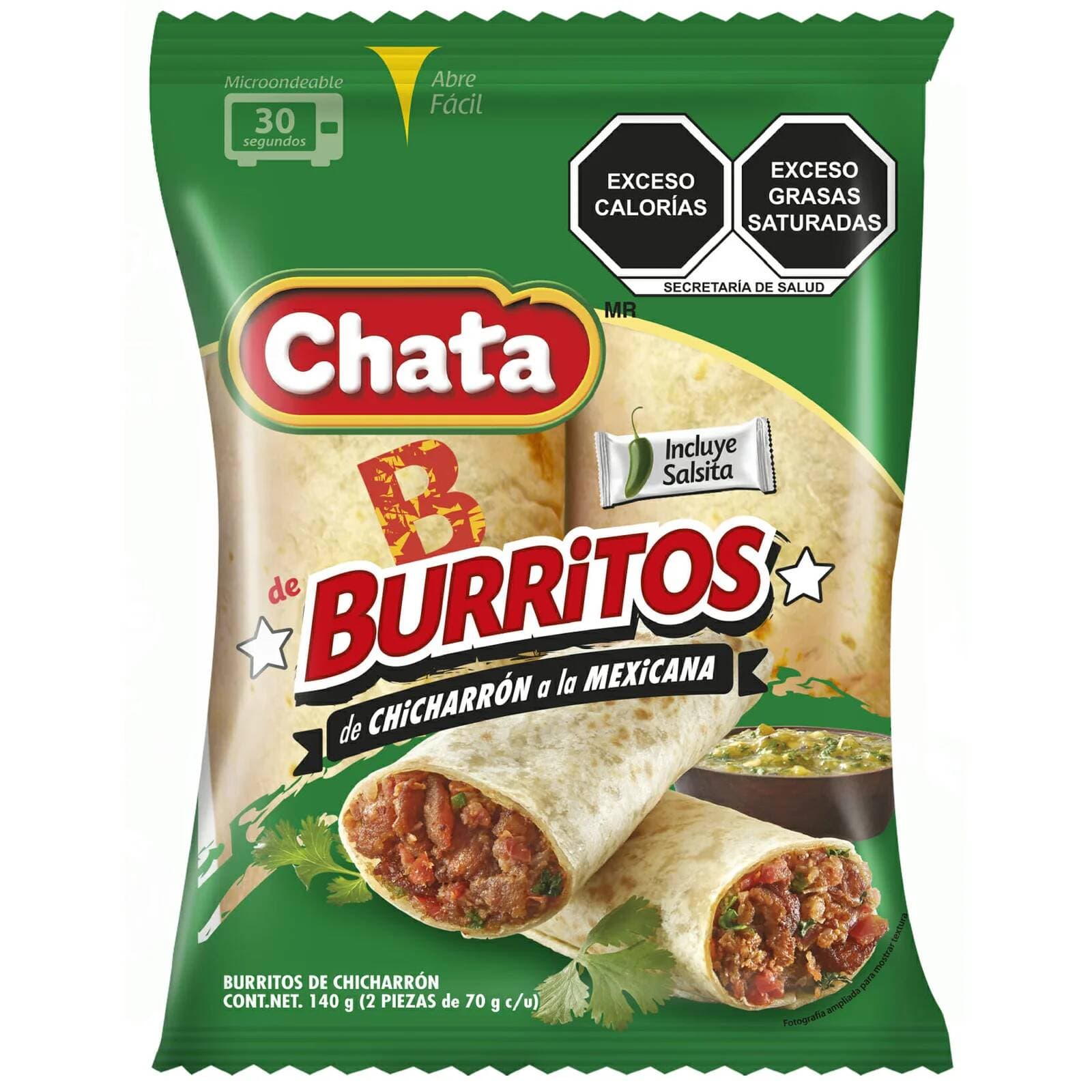 BURRITOS CHICHARRON TWIN PACK TCHA