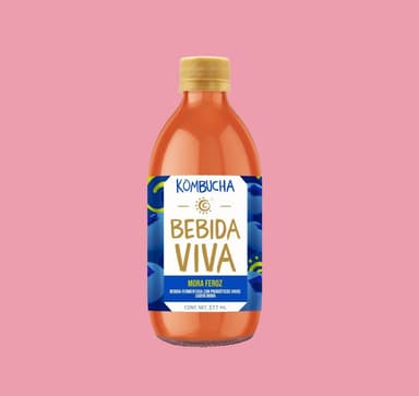Kombucha Bebida Viva: Mora Feroz