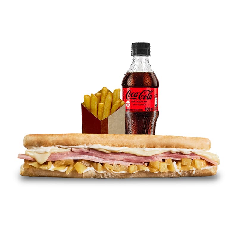 Combo Personal Sándwich Hawaiano