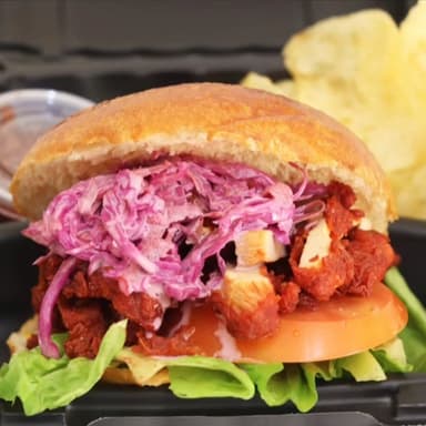 HAMBURGUESA POLLO BÚFALO