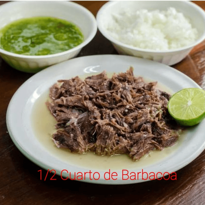 1/2 Cuarto de Barbacoa