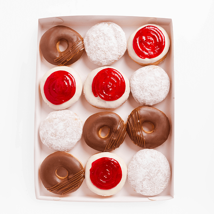 Caja de 12 Donas Extra Especiales