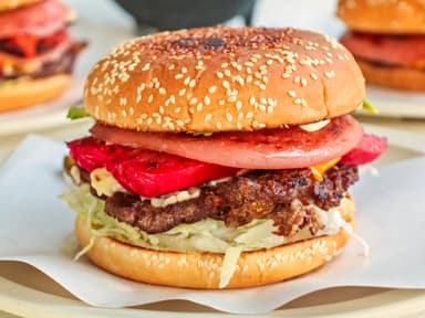 Hamburguesa Hawaiana