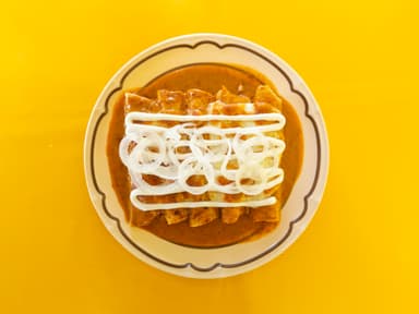 1 Enchiladas de Chipotle + 1 Agua de Jamaica