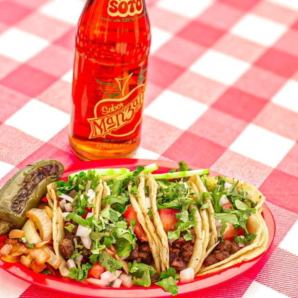 1 1/2 Orden de Tacos
