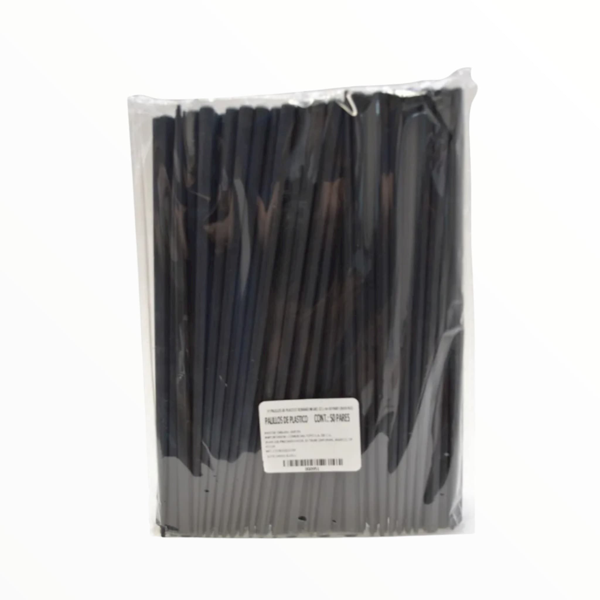 Palillos plástico Rokkaku 50 pzas - OT-UTE100-8651