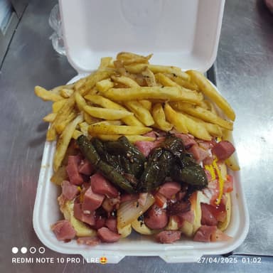 Hot Dogs con Papas