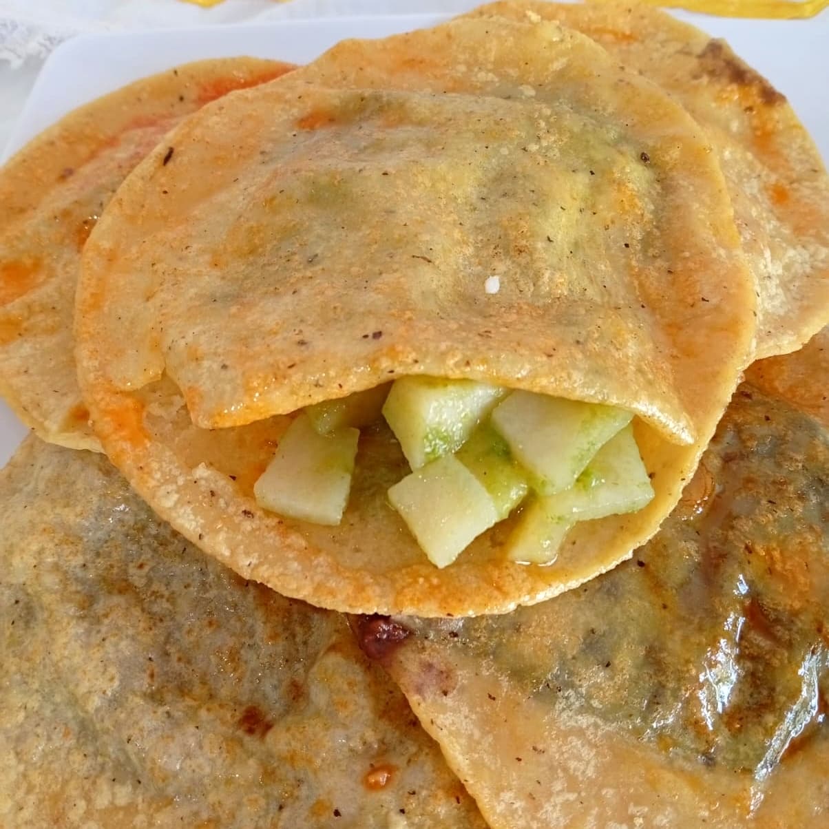 GORDITA DE PAPA VERDE