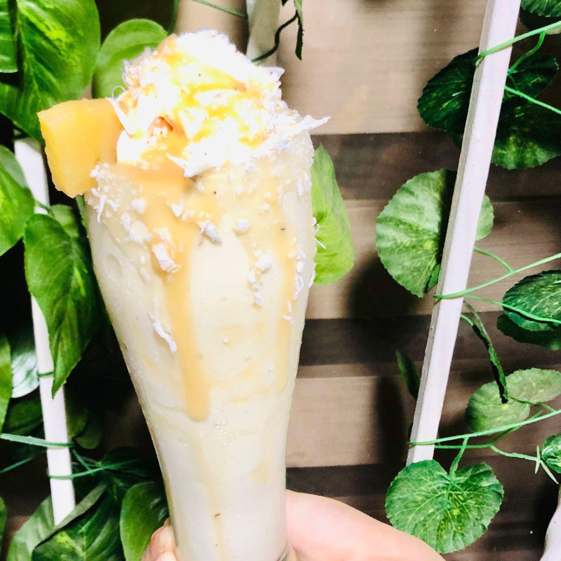 Malteada de Piña Colada