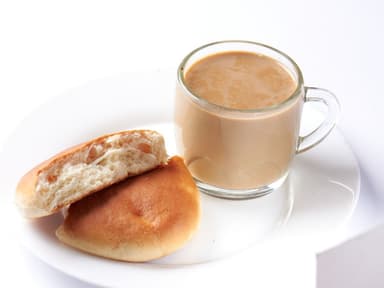 Pan relleno de queso crema