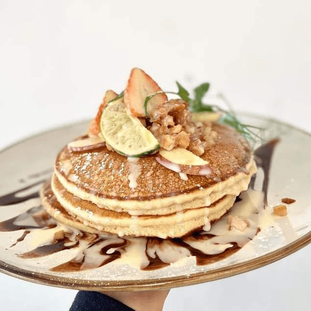 Hot Cakes con Fruta