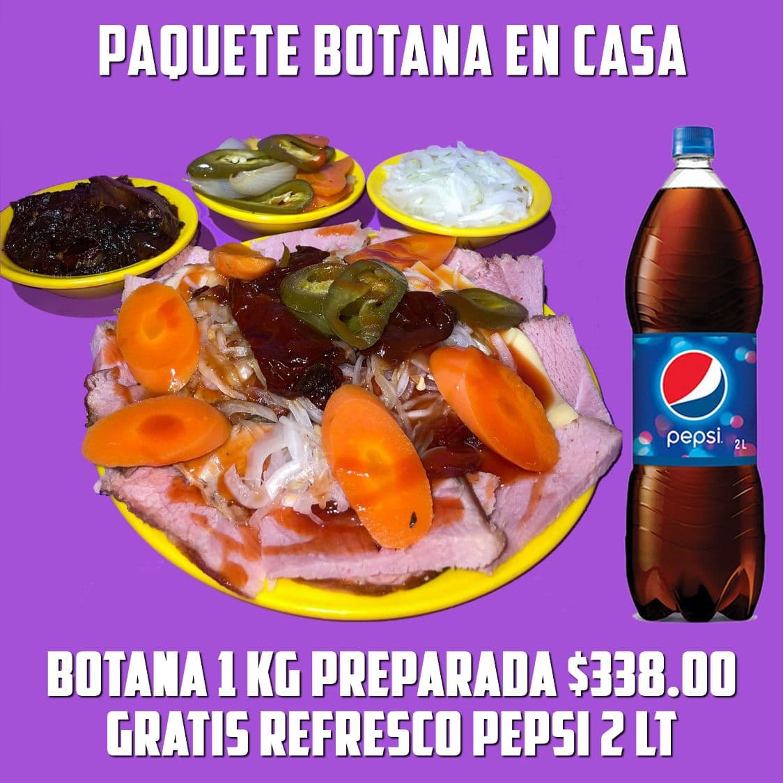 Paquete Botana en Casa