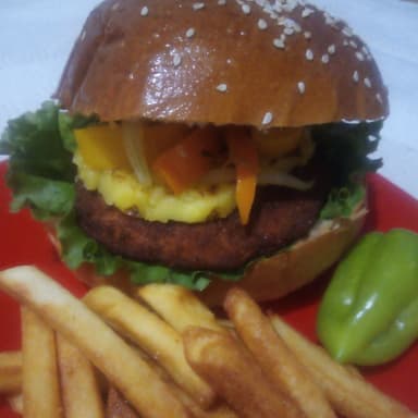 Hamburguesa Pollera