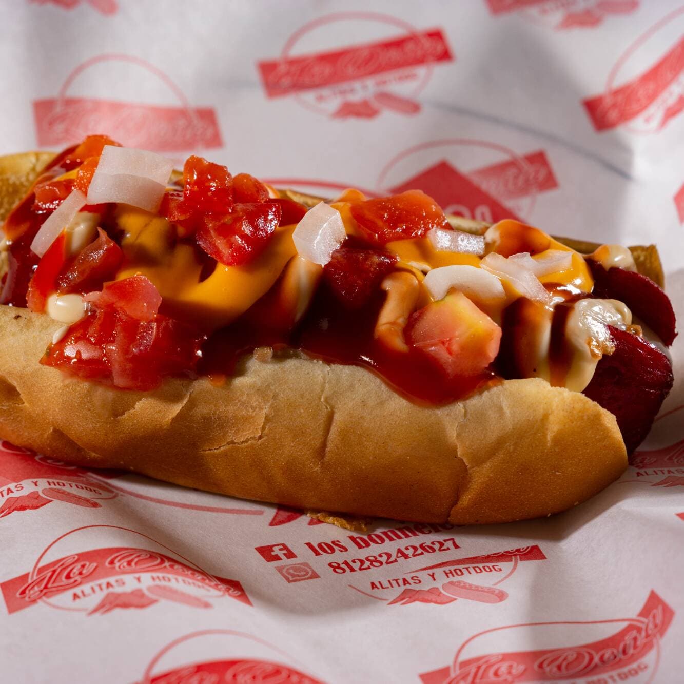 Hot Dog Salchicha Asada