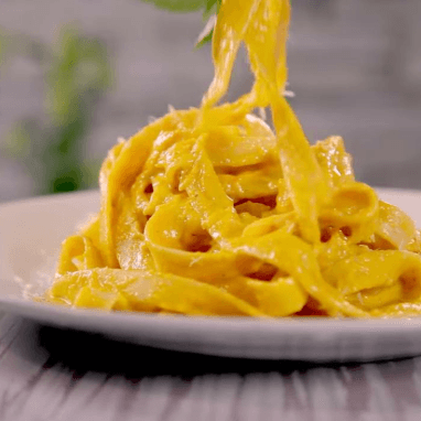 Fettuchine a la Huancaina