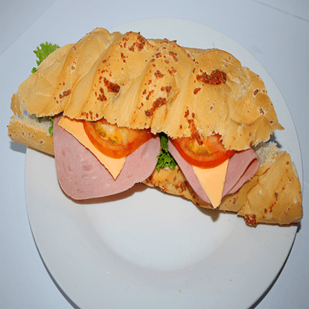 Sándwich de Jamón y Queso
