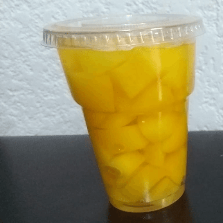 Duraznos con crema