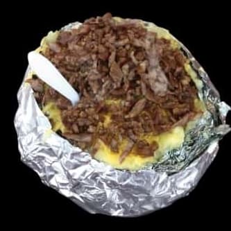 Papa con Bistec