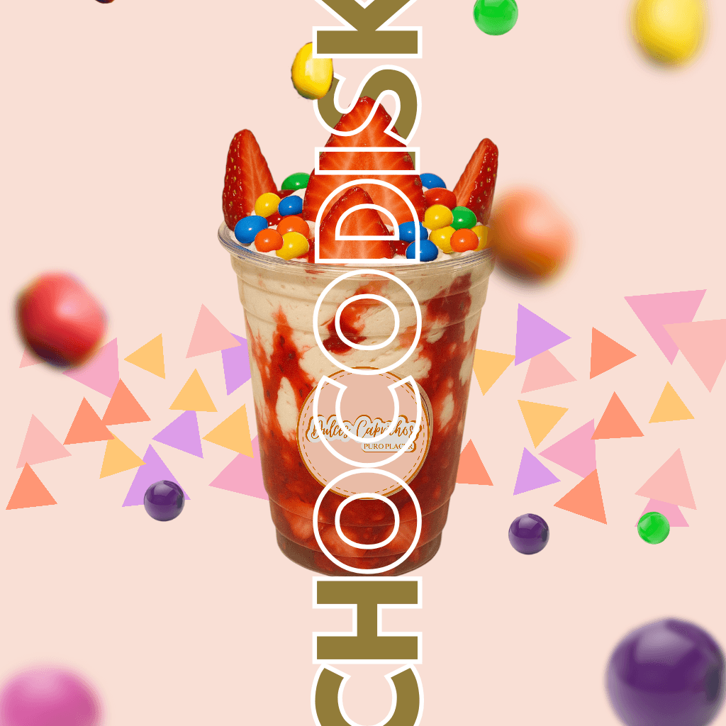 Fresa con Crema con Chocodisk