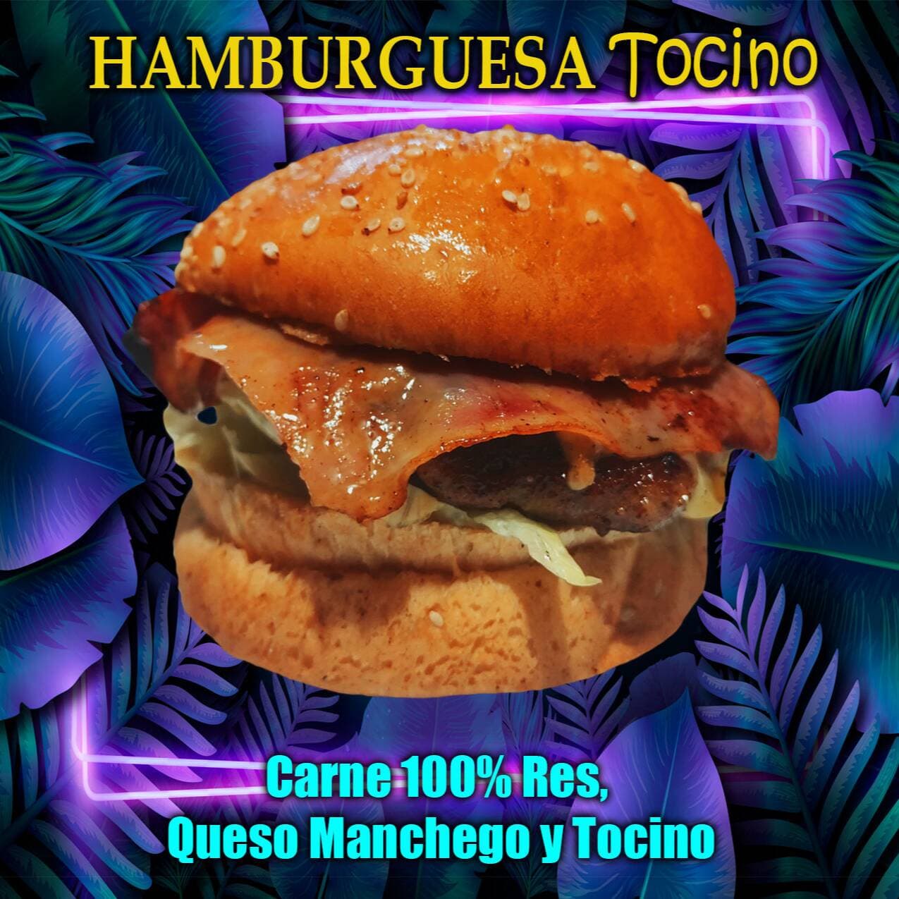 Hamburguesa Tocino