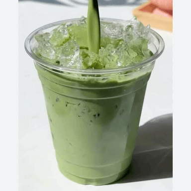 Matcha latte frio
