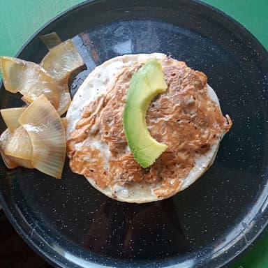Tacos de Bisteck con Costra de Queso Individual
