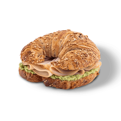 Croissant Integral Pechuga y Guacamole