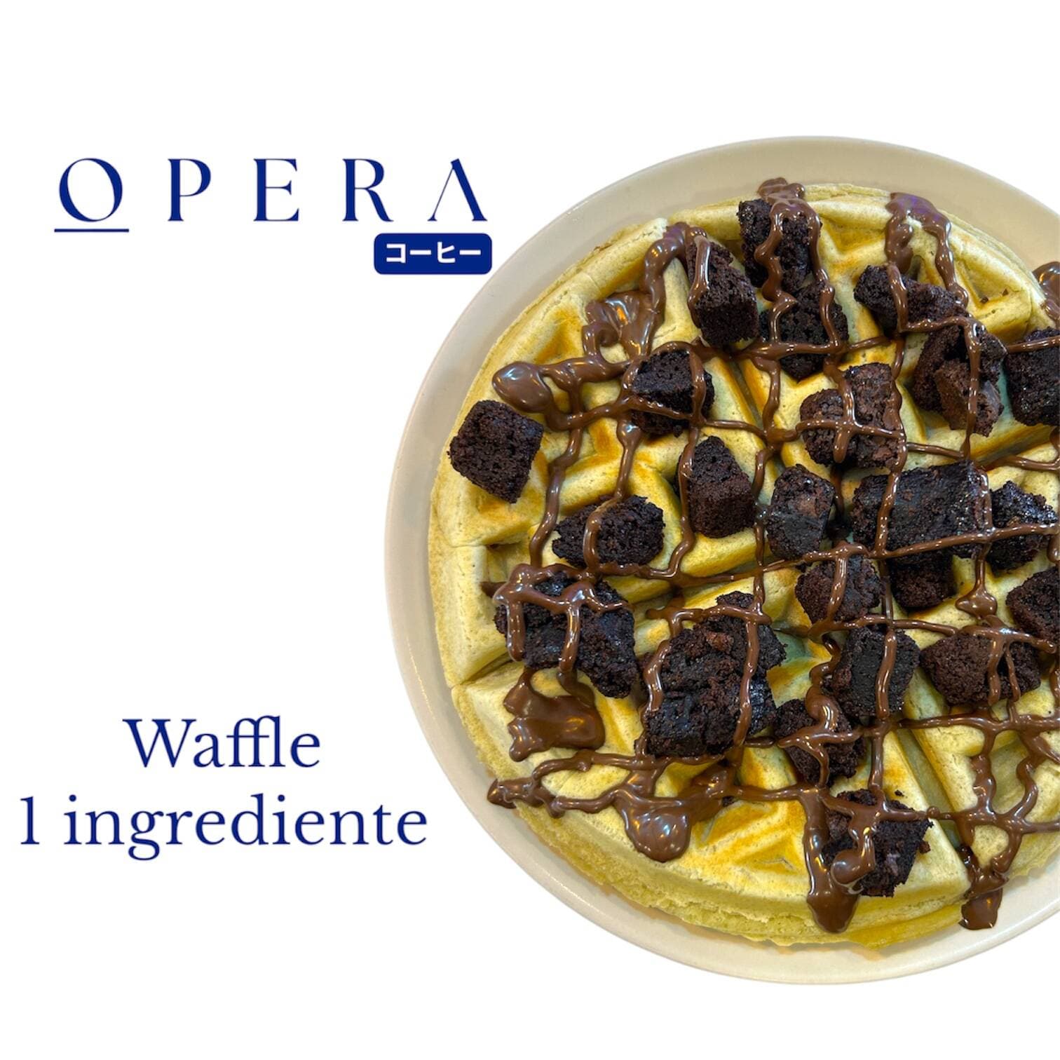 Waffle 1 ingrediente