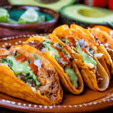 3 TACO BARBACOA + JAMAICA 500 ML