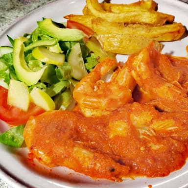Camarones a la Diabla