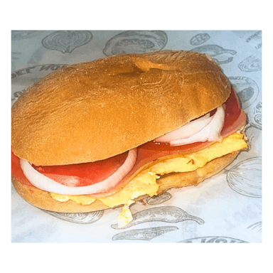 Torta de Huevo con Jamón Chica