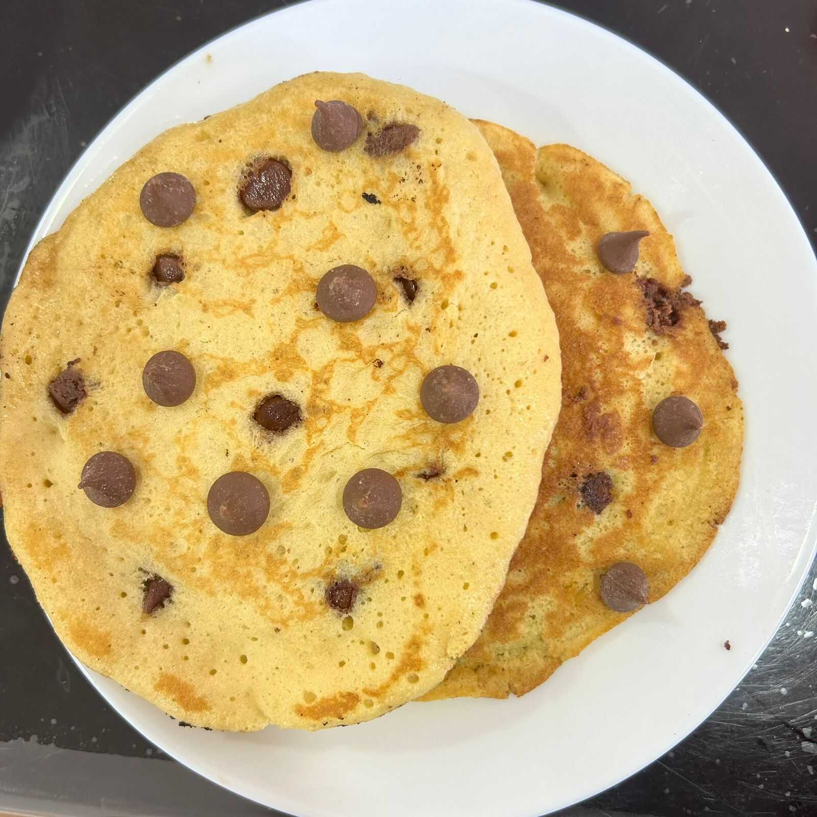 Hotcakes con Chispas de Chocolate