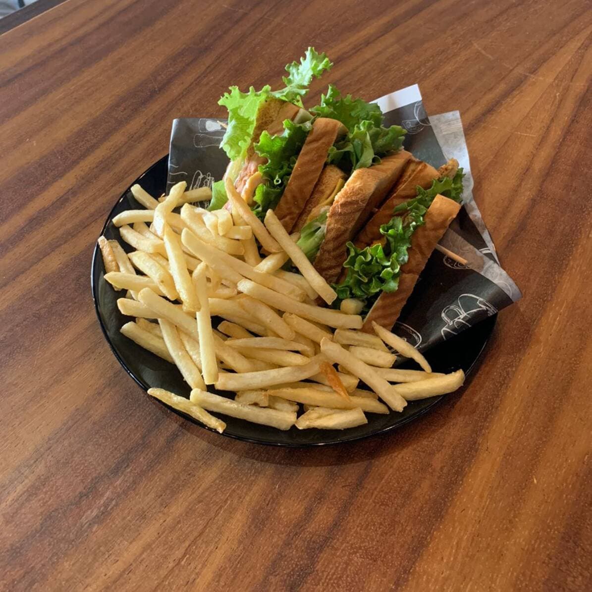Club Sándwich de Pollo a la Plancha