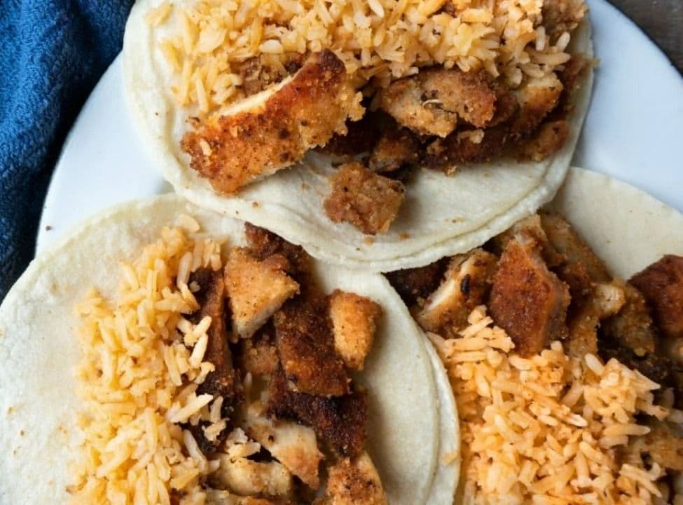 Taco Milanesa de Pollo