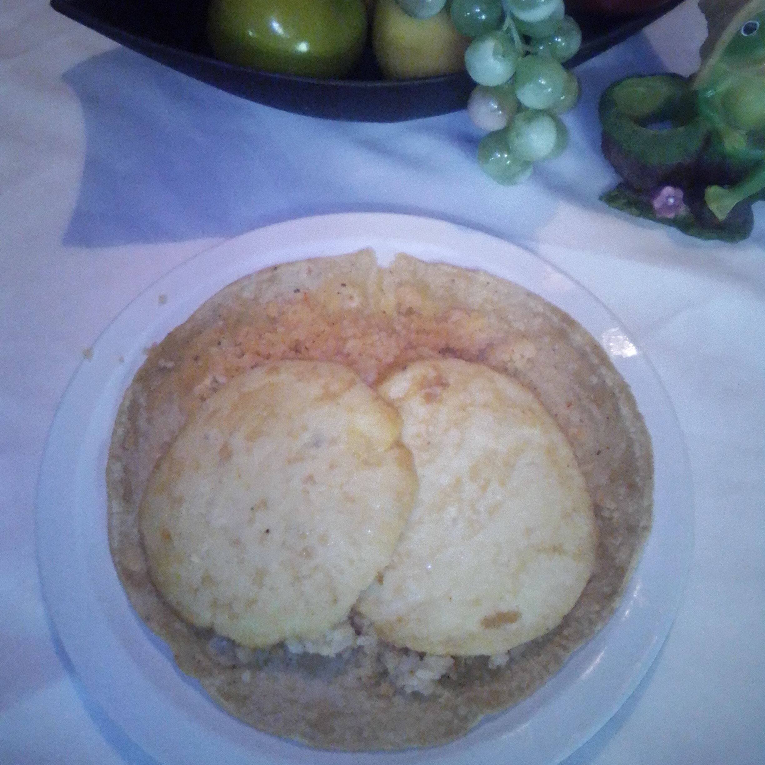 Medio Taco de Torta de Papa