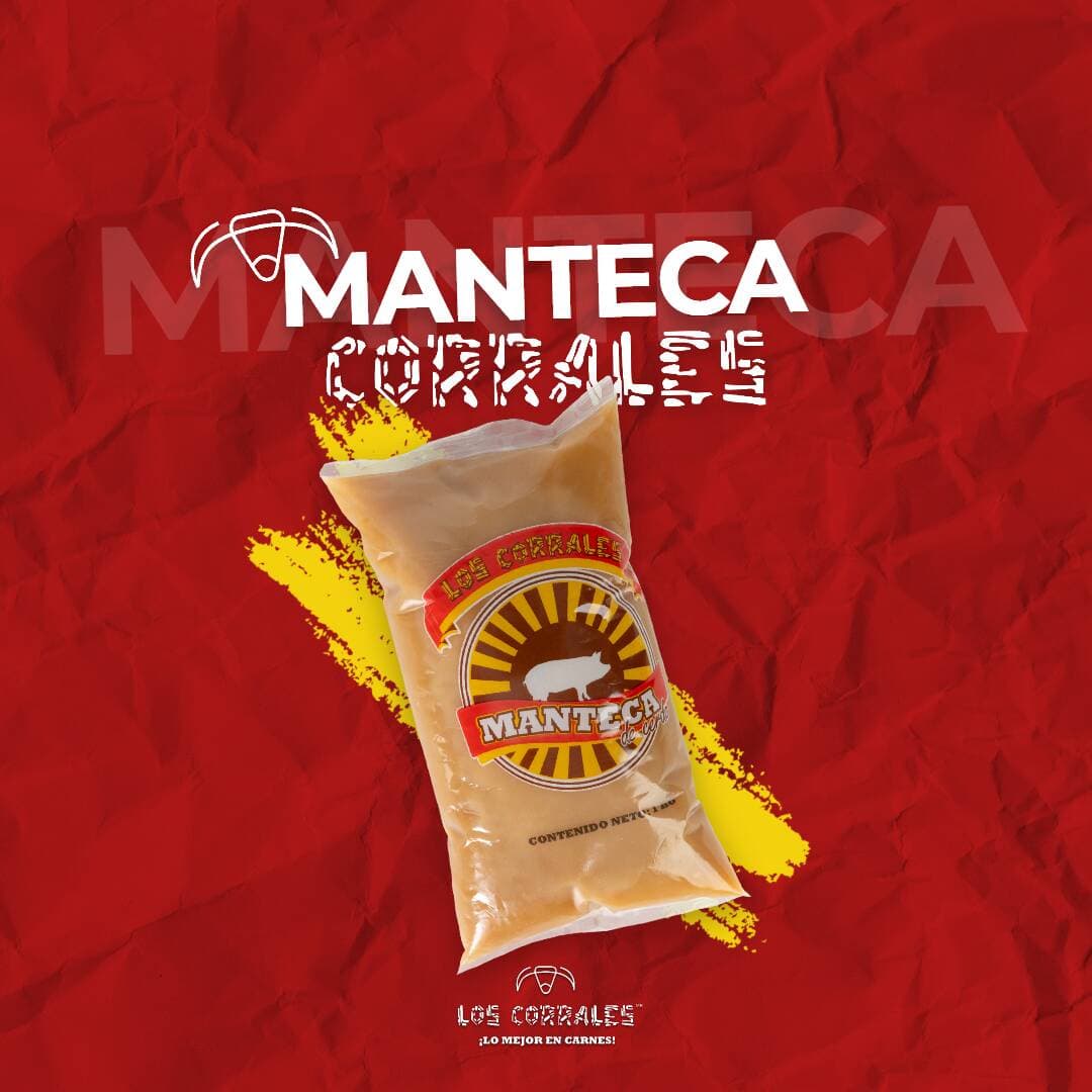 Manteca en Bolsa Los Corrales 1 KG