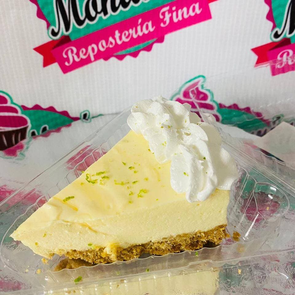 Rebanada de pay de limon