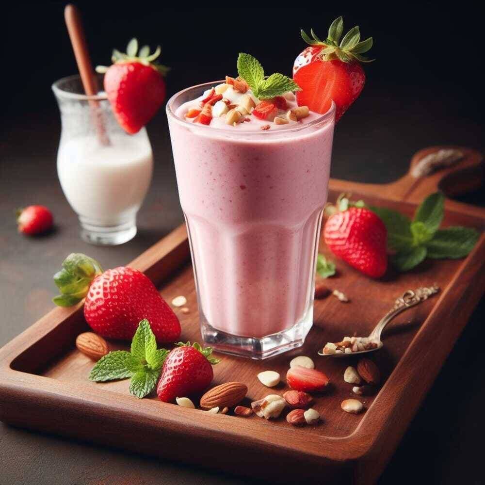 Licuado de Fresa 1/2 Litro
