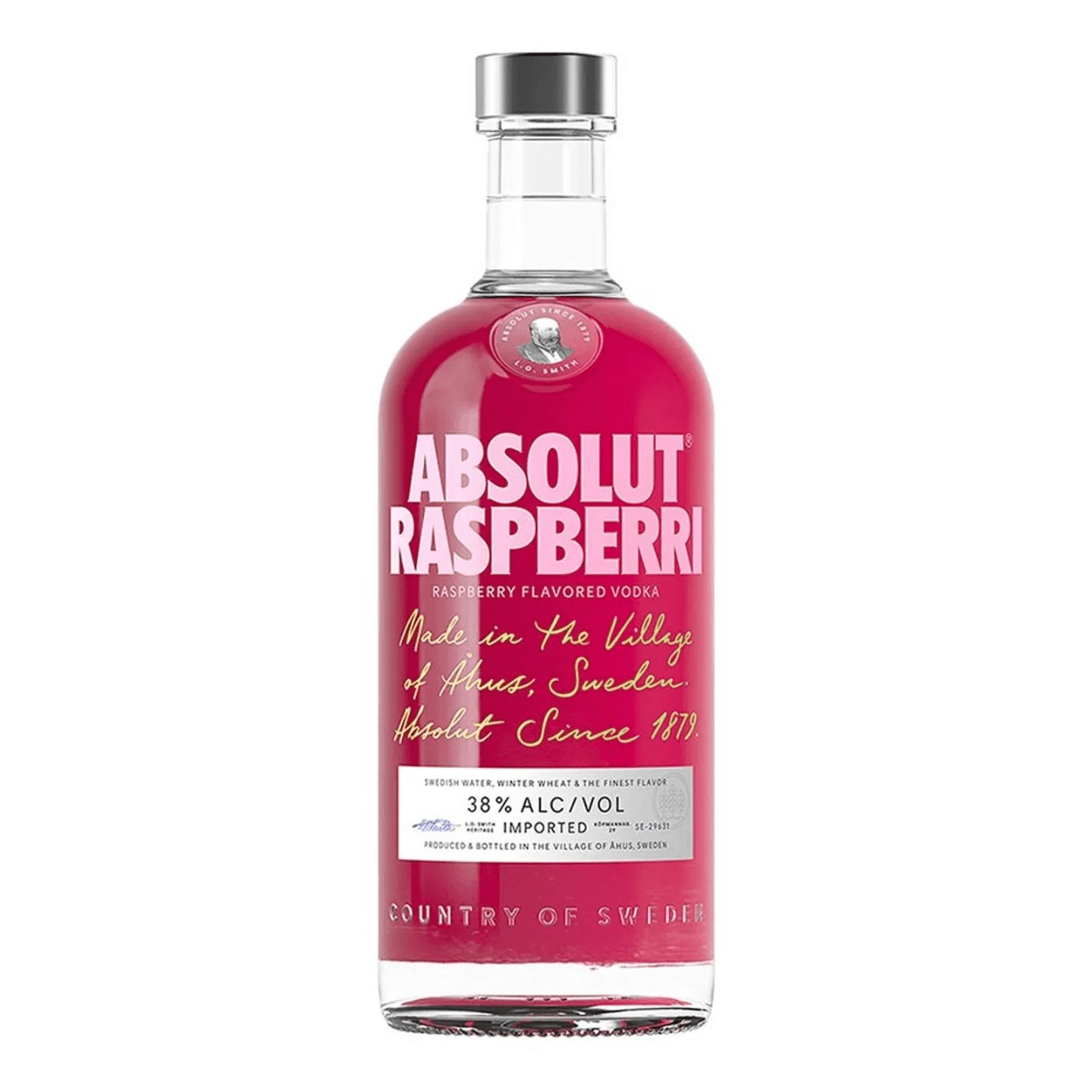 Vodka Absolut Raspberri Nva Pres 750 Ml