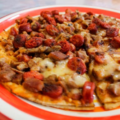 PIZZA ARRACHERA / CHISTORRA