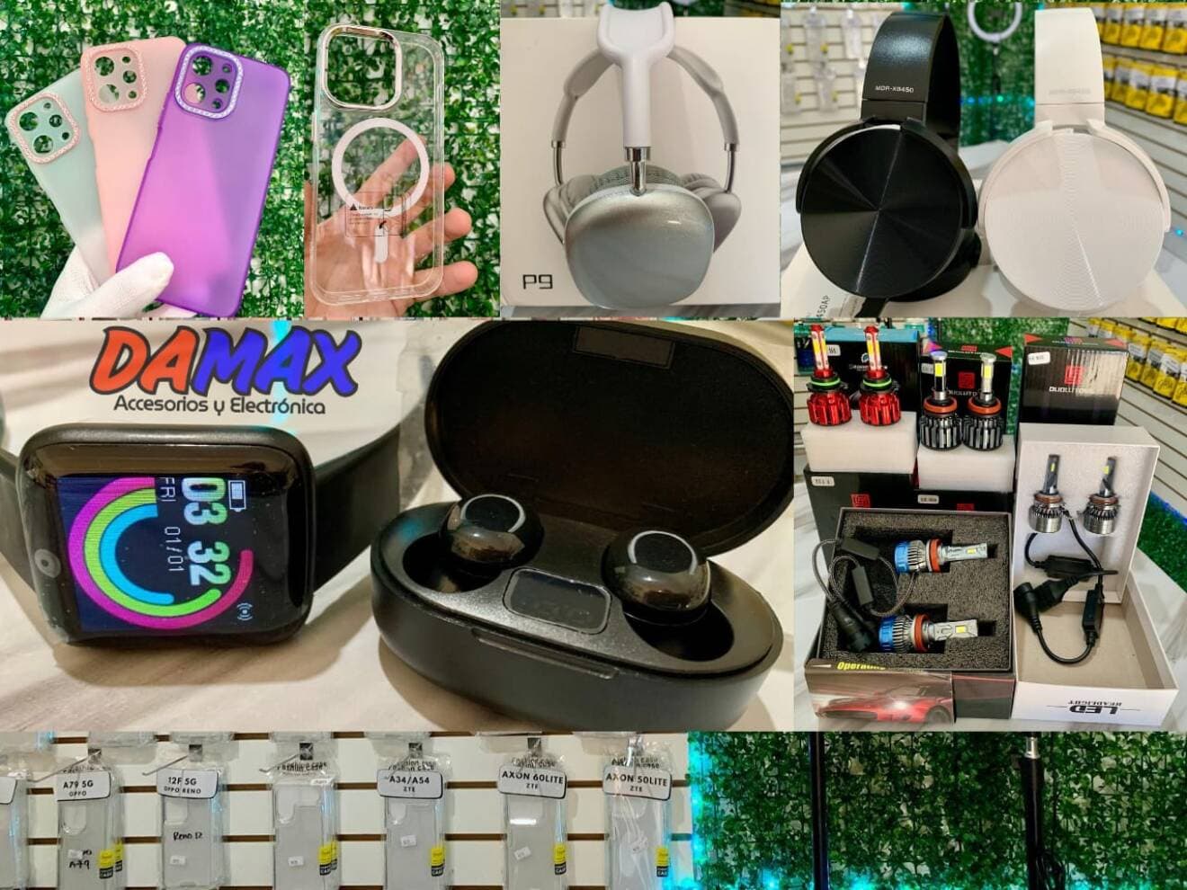 Electrónica damax