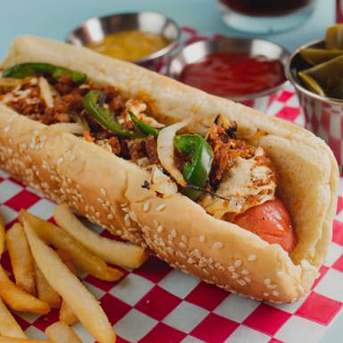 Choriqueso Dog