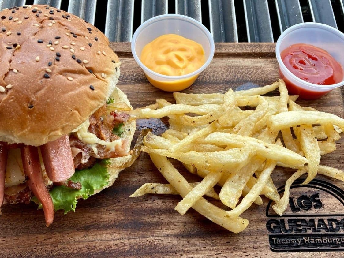 Hamburguesa sencilla