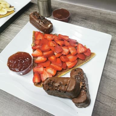 Crea tu Crepa con 1 Ingrediente
