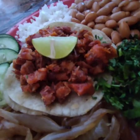 Taco de Chicharron Seco