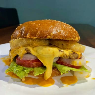 Hamburguesa Hawaiana