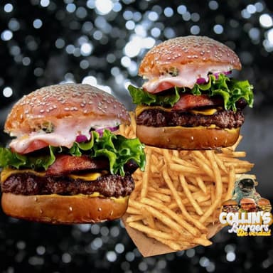 Duo 2 Collins Burgers con Francesa