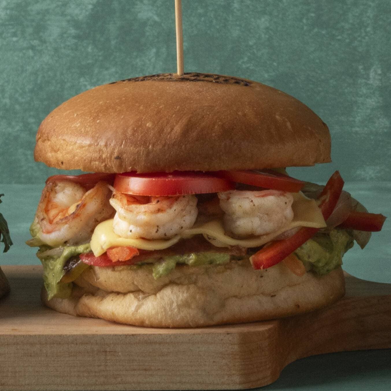 Hamburguesa de Camarón