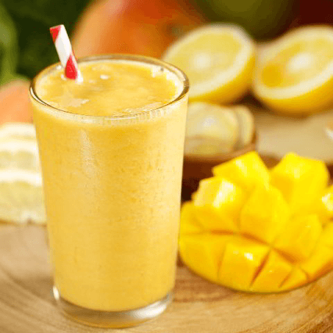 Malteada de mango