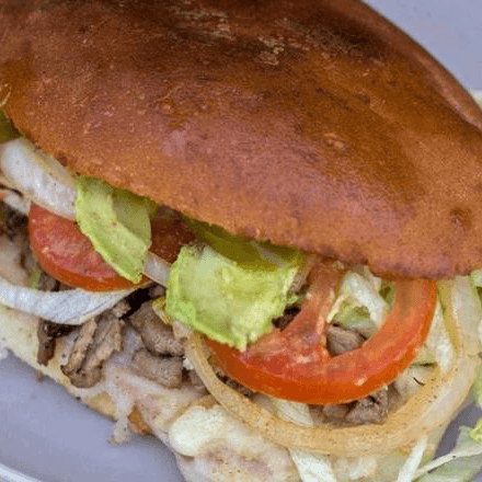 Combo Torta carne asada
